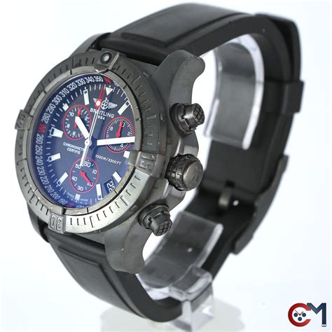 breitling avenger blacksteel limited edition|breitling seawolf chrono.